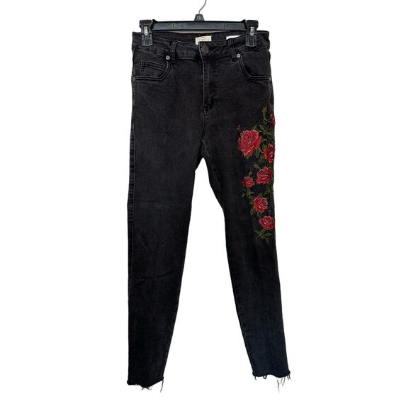 91 Cotton On Denim - 91‎ Cotton On Women's 8 Black Skinny Jeans